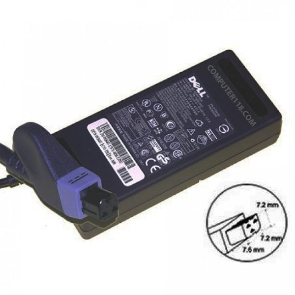 آداپتور لپ تاپ دل 20V 3.25A سر سه تایی