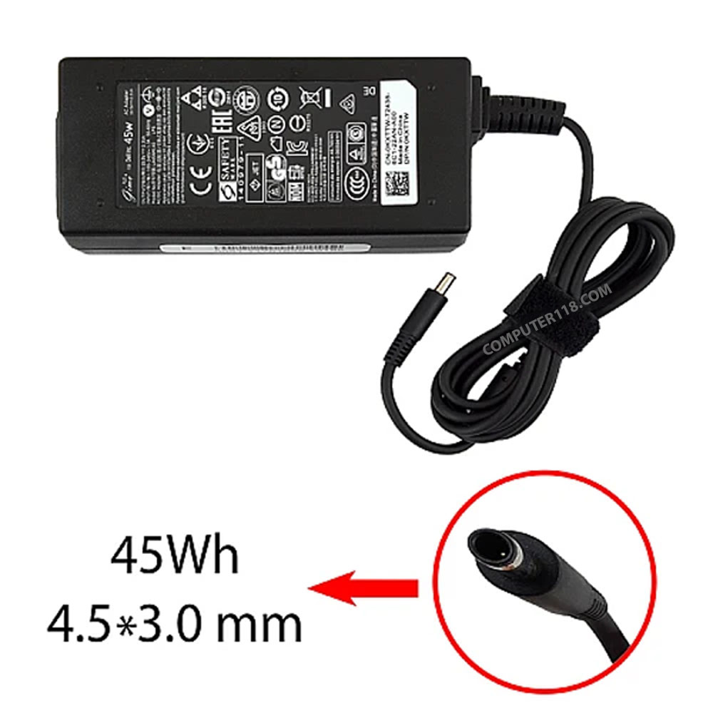 آداپتور لپ تاپ دل 19.5V 2.31A سرریز سوزن دار