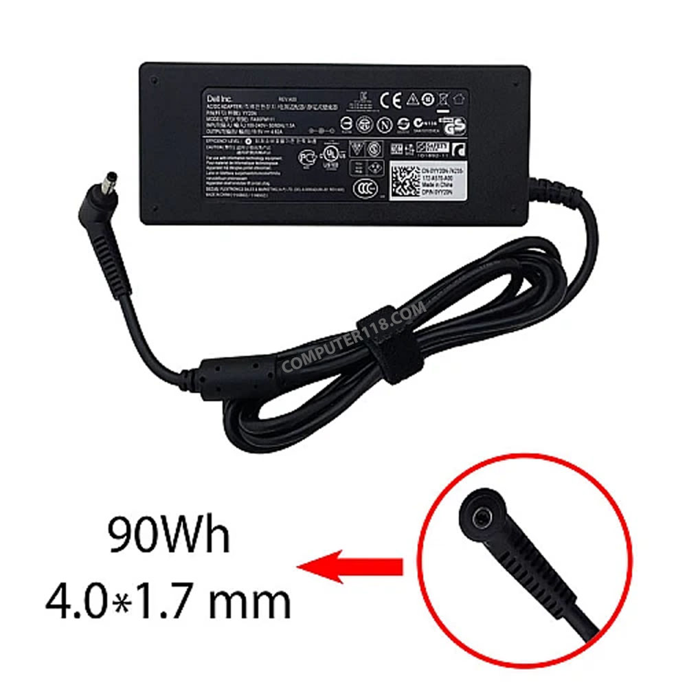 آداپتور لپ تاپ دل 19.5V 4.62A سرریز