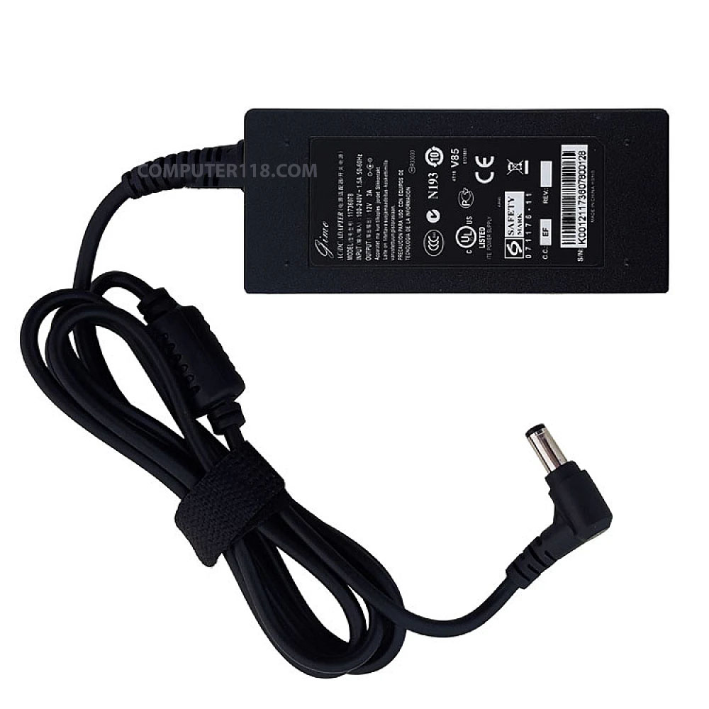 آداپتور 12V 3A سرنرمال کابل سه تایی