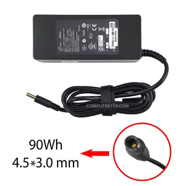 آداپتور لپ تاپ دل 19.5V 4.62A سرریز سوزن دار