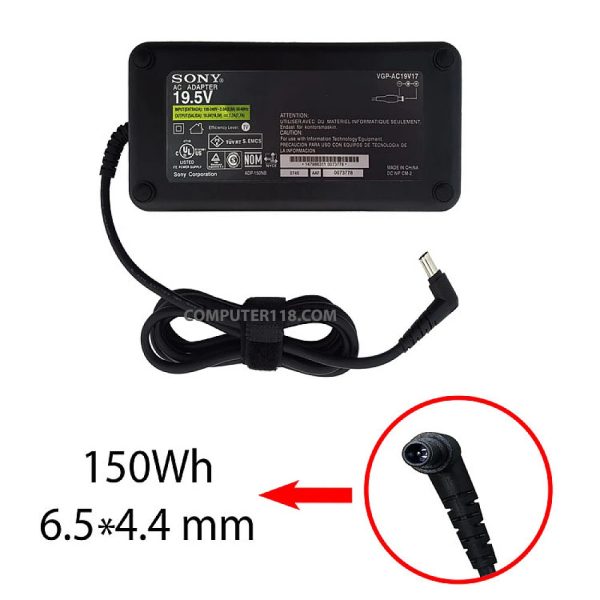 آداپتور لپ تاپ سونی 19.5V 7.7A