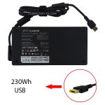 آداپتور لپ تاپ لنوو 20V 11.5A سر یو اس بی