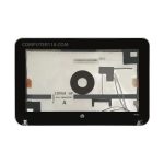 قاب پشت و جلو ال سی دی لپ تاپ اچ پی Mini 210-2000 مشکی همراه با شیشه