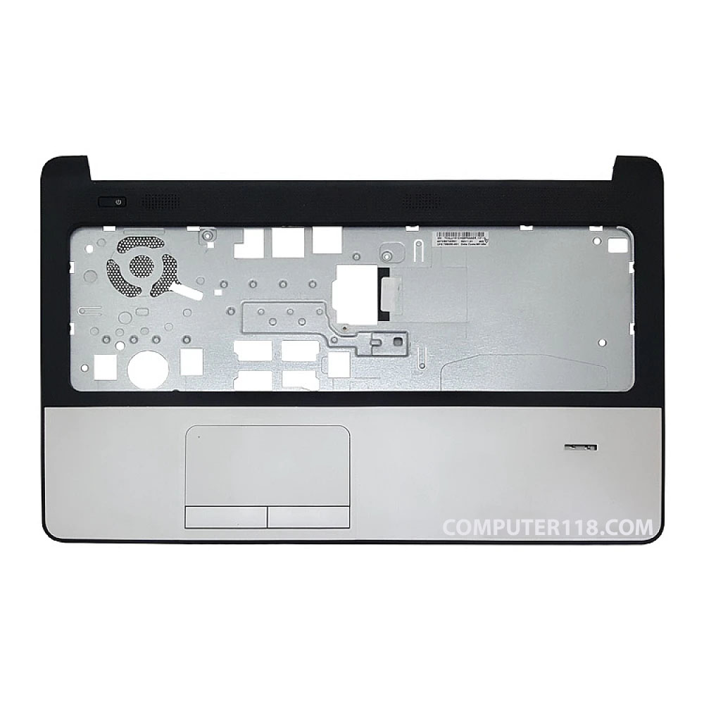 قاب کنار کیبرد لپ تاپ اچ پی ProBook 355-G2 مشکی-نقره ای به همرا تاچ پد و فینگر پرینت