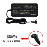 آداپتور لپ تاپ ایسوس 19.5V 9.23A Slim سوزن دار