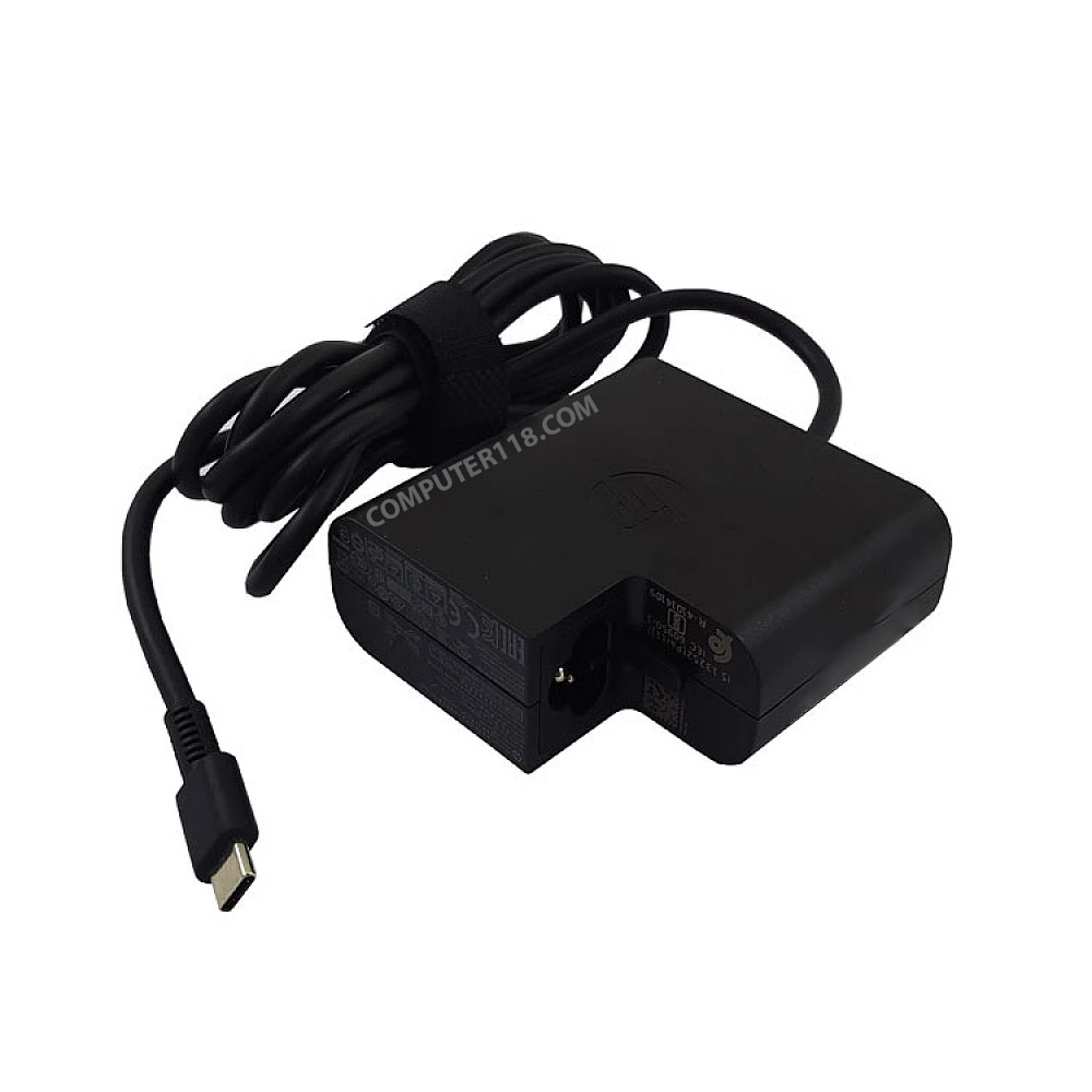 آداپتور تبلت-موبایل-لپ تاپ اچ پی 20V 3.25A_15V 4A_12V 5A_9V 3A_5V 3A Type C مربعی-کابل سه تایی 3