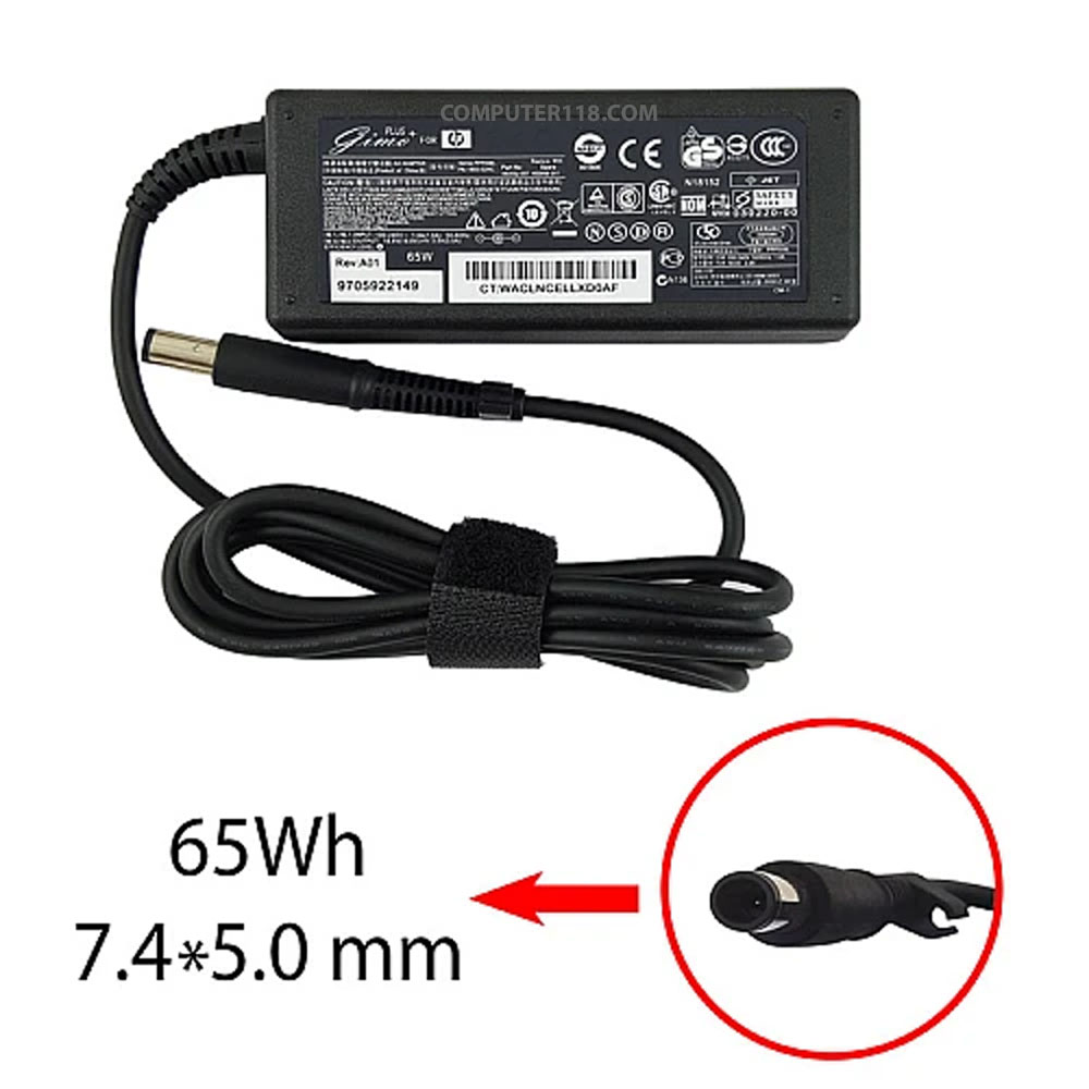آداپتور لپ تاپ اچ پی 18.5V 3.5A سردلی 1