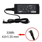 آداپتور لپ تاپ ایسوس 19V 1.75A زنبوکی سرفیش بزرگ 41.35mm 1