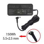 آداپتور لپ تاپ ایسوس 19.5V 7.7A Slim سرنرمال