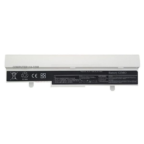 باتری لپ تاپ ایسوس Battery Asus Eee PC 1005 6Cell White