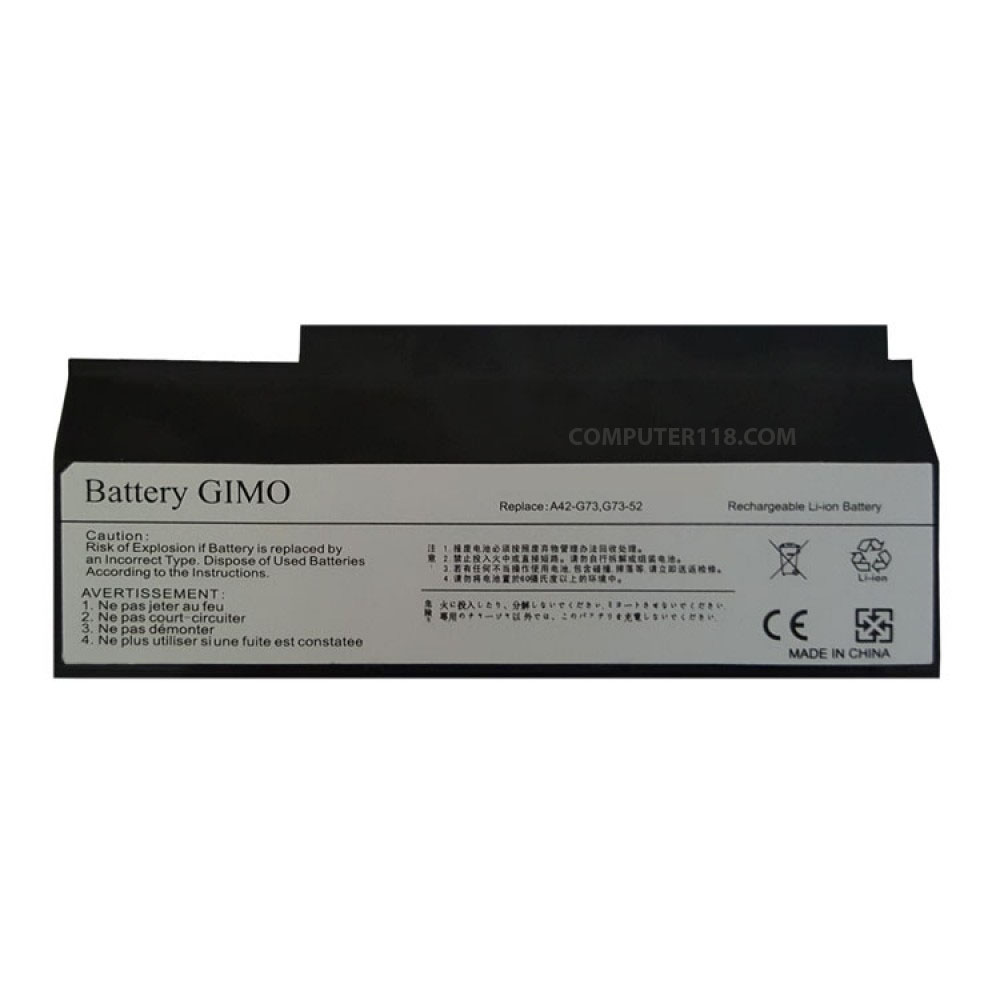 باتری لپ تاپ ایسوس Battery Asus G53 8Cell