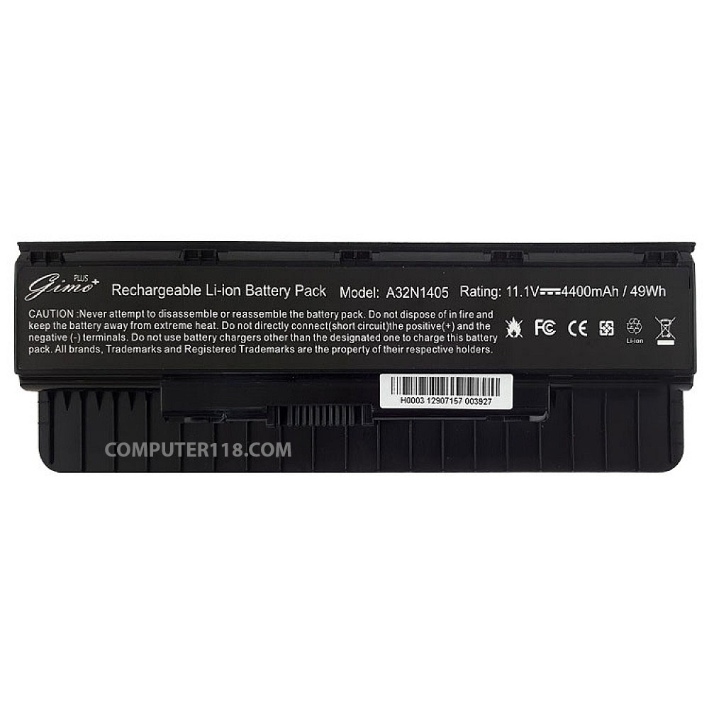 باتری لپ تاپ ایسوس Battery Asus N551 مشکی-49 وات ساعت
