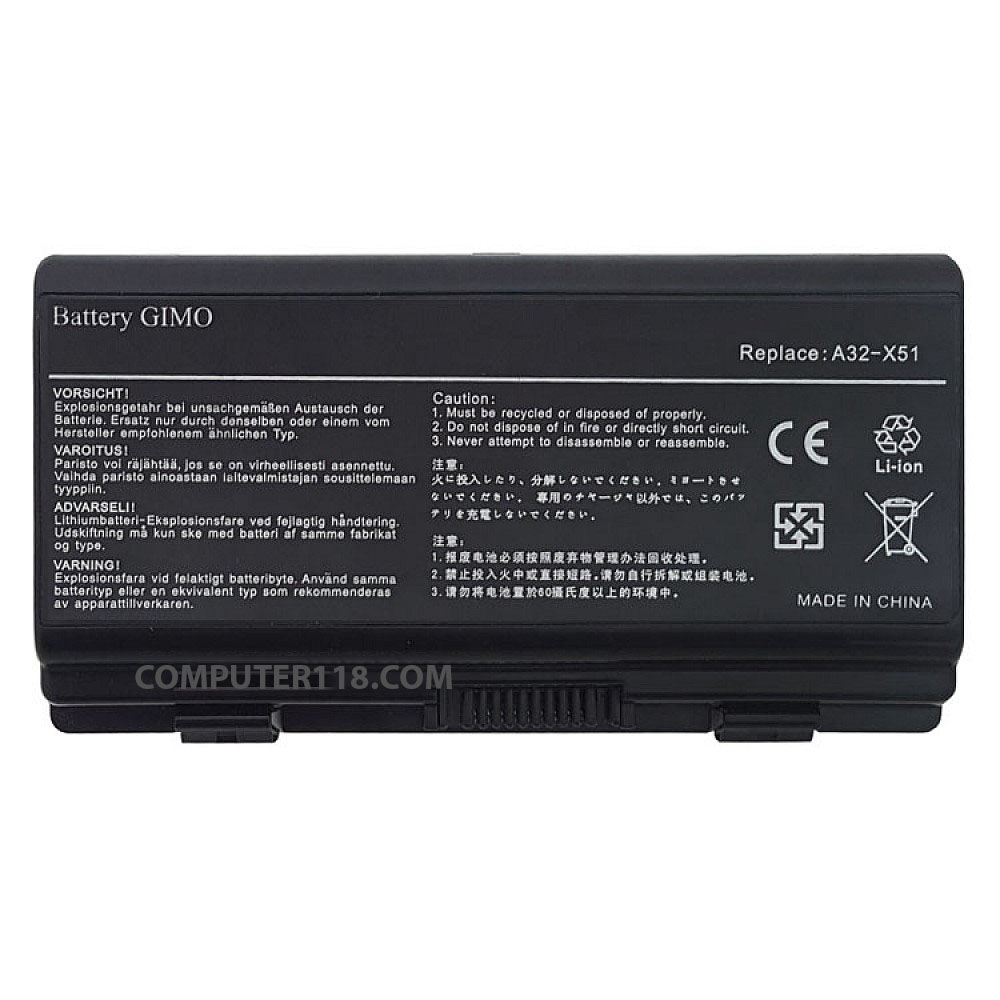 باتری لپ تاپ ایسوس Battery Asus X51 6Cell