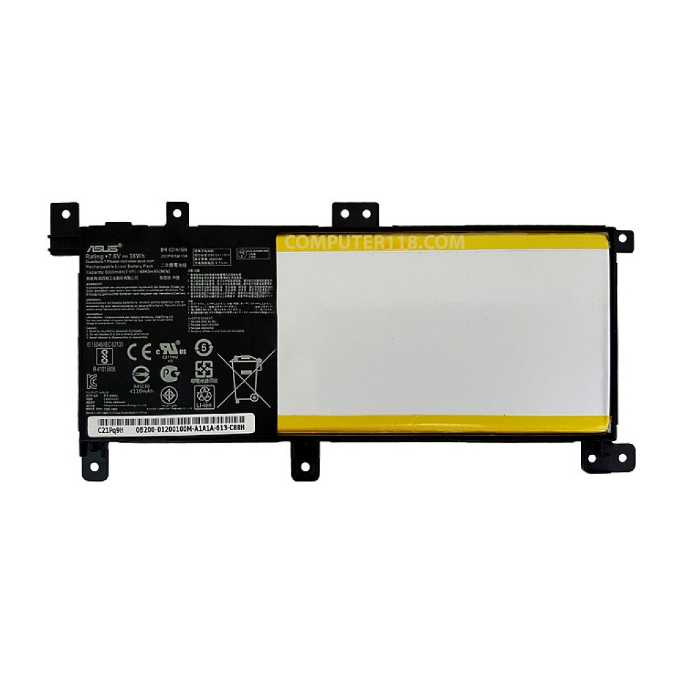 باتری لپ تاپ ایسوس Battery Asus X556_C21N1509 Internal ORG