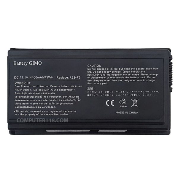 باتری لپ تاپ ایسوس F5