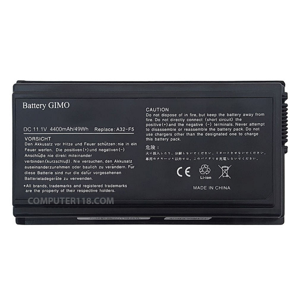 باتری لپ تاپ ایسوس F5