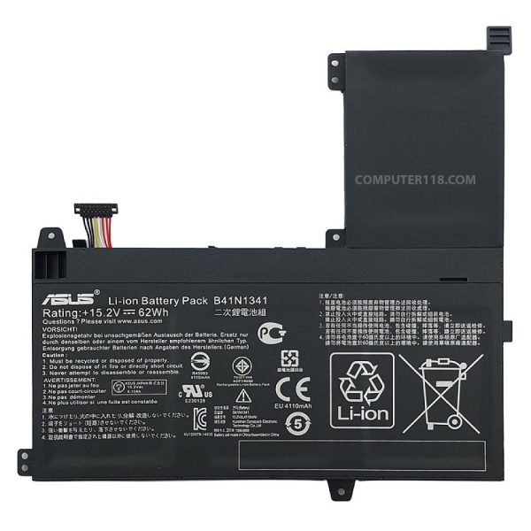 باتری لپ تاپ ایسوس Q502_B41N1341 داخلی-اورجینال