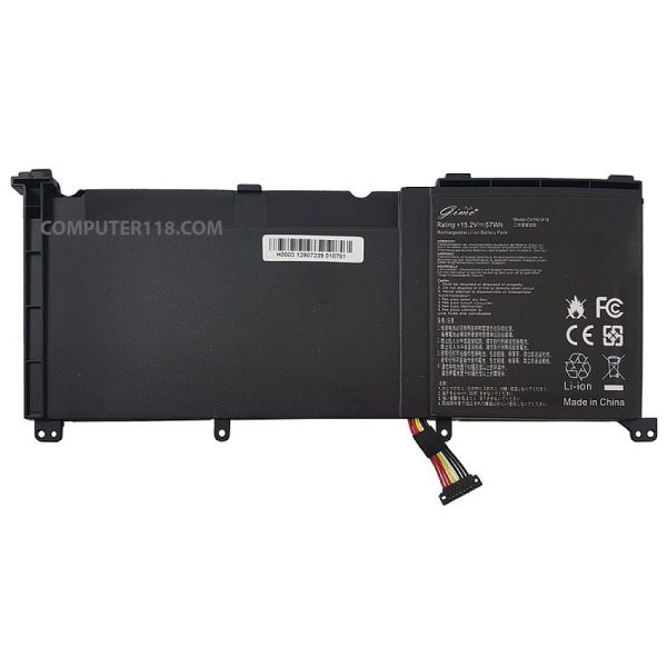 باتری لپ تاپ ایسوس ROG G501_ZenBook UX501_C41N1416 مشکی-داخلی-57 وات ساعت