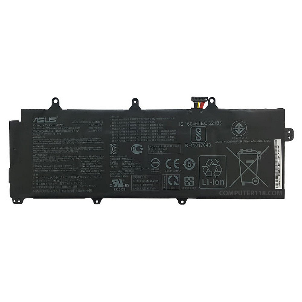 باتری لپ تاپ ایسوس ROG GX501_C41N1712 داخلی-اورجینال