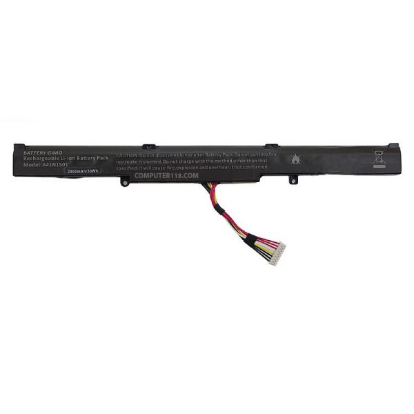 باتری لپ تاپ ایسوس VivoBook Pro N552-4Cell مشکی-داخلی