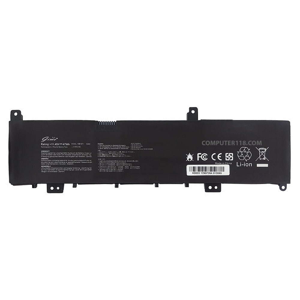 باتری لپ تاپ ایسوس VivoBook Pro N580_Gimo Plus مشکی داخلی-47 وات ساعت