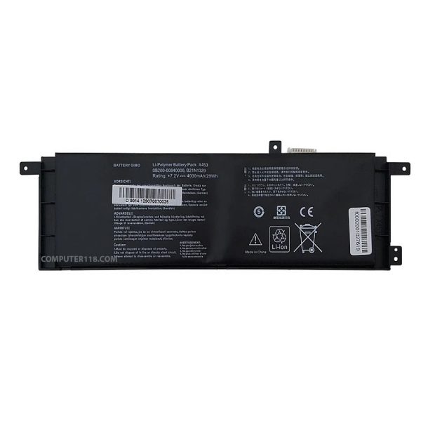 باتری لپ تاپ ایسوس X553 مشکی-داخلی