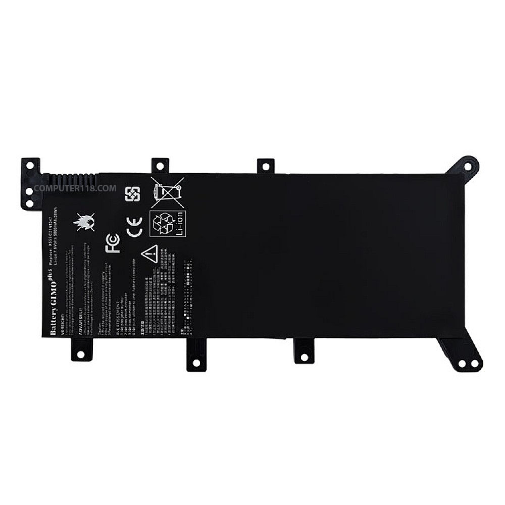 باتری لپ تاپ ایسوس X555 C21N1347 مشکی-داخلی