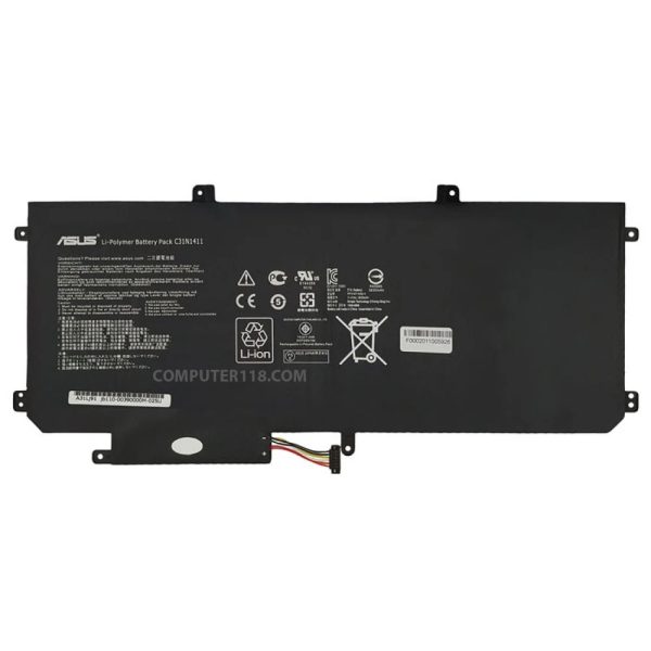 باتری لپ تاپ ایسوس ZenBook UX305_C31N1411 مشکی-داخلی-43 وات ساعت