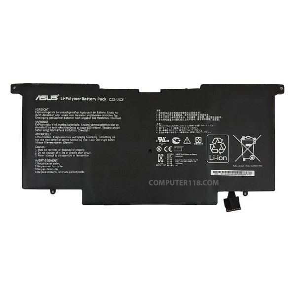 باتری لپ تاپ ایسوس ZenBook UX31 داخلی-50 وات ساعت