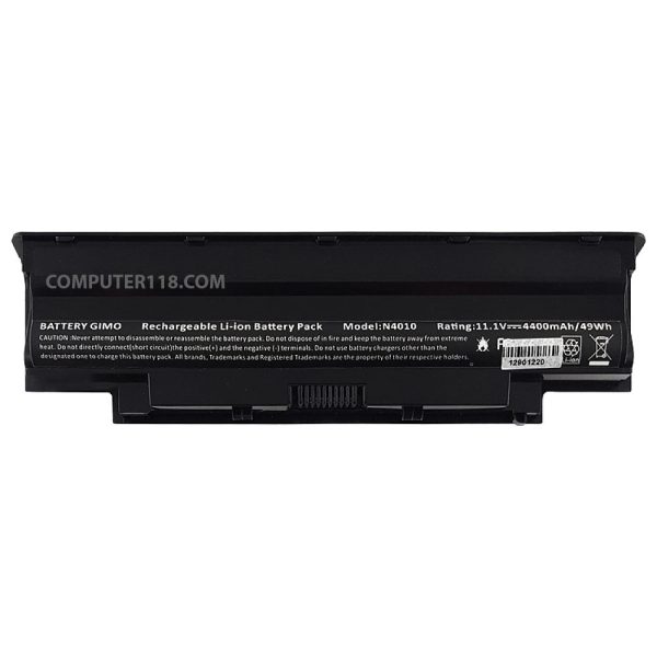 باتری لپ تاپ دل Battery Dell Inspiron N5110-6Cell مشکی-49 وات ساعت