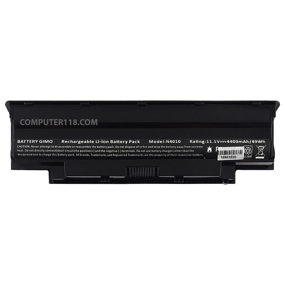 باتری لپ تاپ دل Battery Dell Inspiron N5110-6Cell مشکی-49 وات ساعت