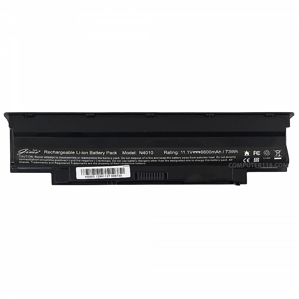 باتری لپ تاپ دل Battery Dell Inspiron N5110-9Cell مشکی-73 وات ساعت