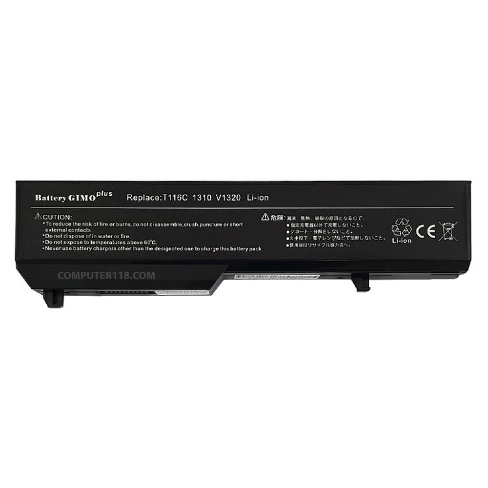 باتری لپ تاپ دل Battery Dell Vostro 1320-6Cell مشکی-45 وات ساعت