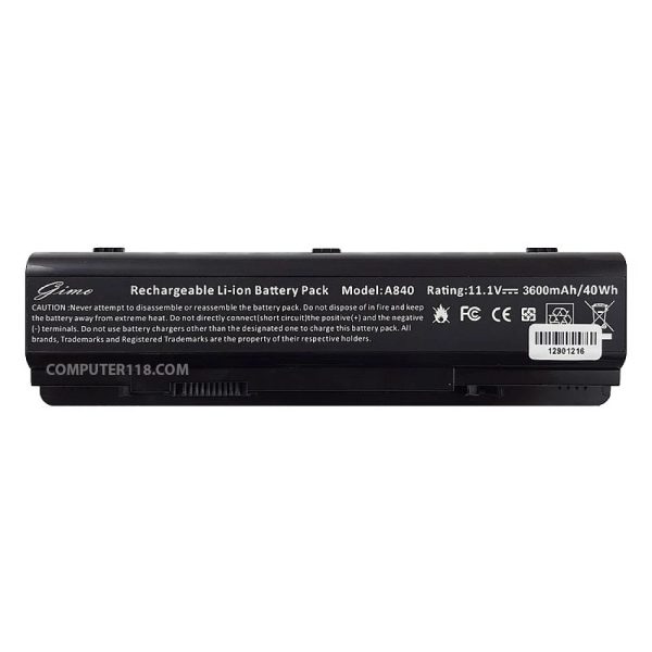 باتری لپ تاپ دل Battery Dell Vostro A860-6Cell مشکی-40 وات ساعت