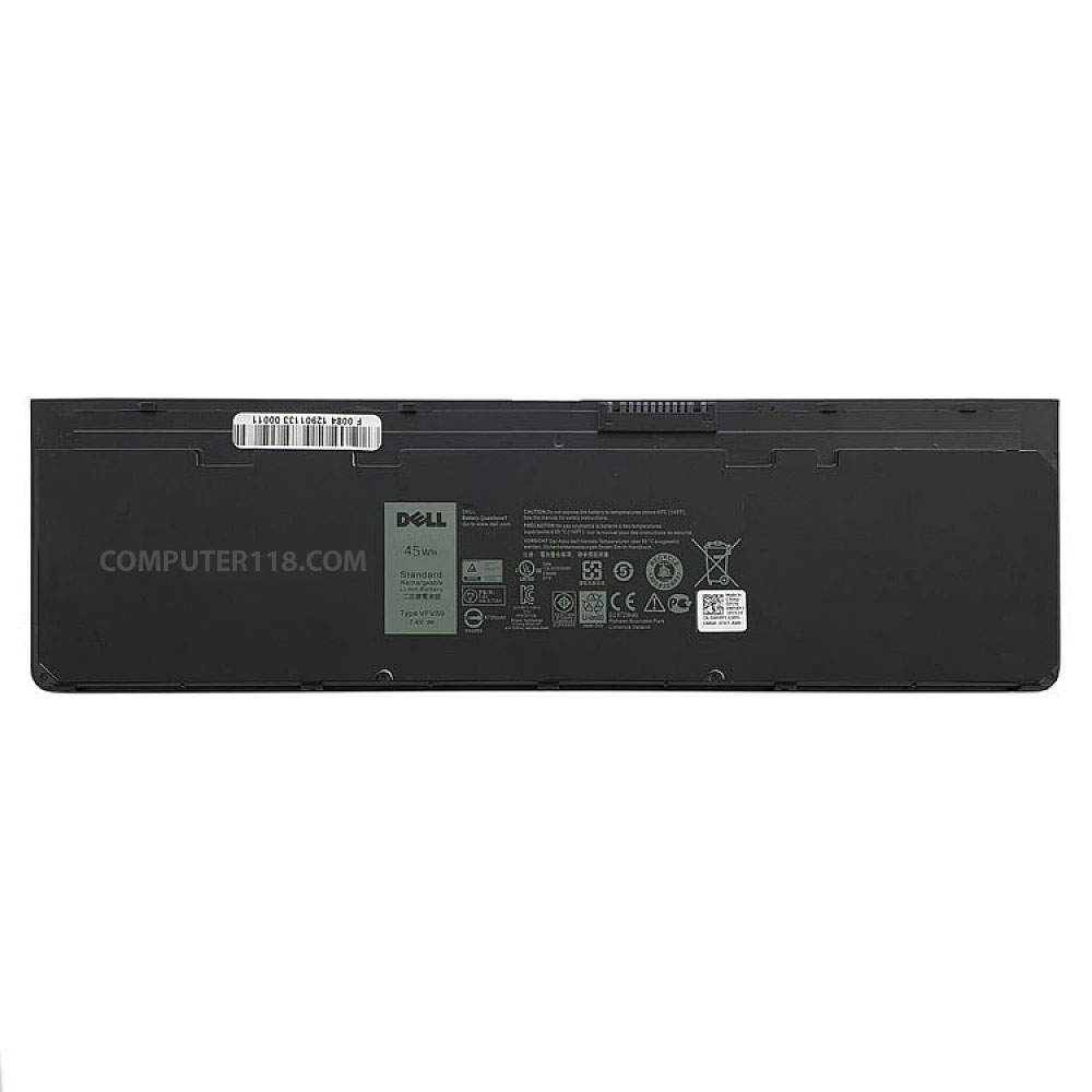 باتری لپ تاپ دل Latitude E7240_WD52H-VFV59 داخلی-اورجینال 45 وات ساعت