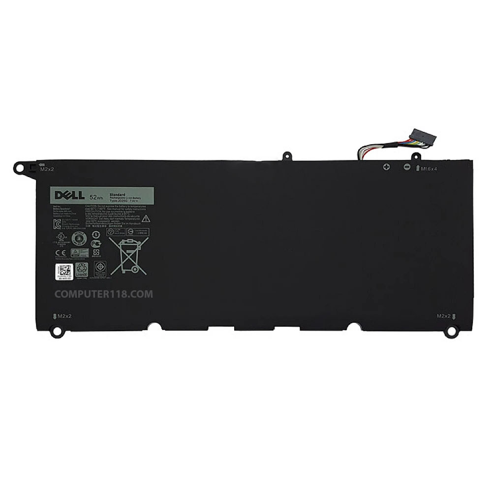 باتری لپ تاپ دل XPS 13 9350_JD25G مشکی-داخلی اورجینال