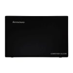 قاب پشت ال سی دی لپ تاپ لنوو Ideapad Z500 قهوه ای تیره-تاچ