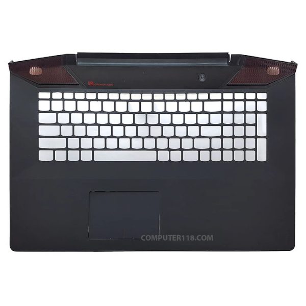 قاب کنار کیبرد لپ تاپ لنوو IdeaPad Y700-17 مشکی-اینترکوچک به همراه تاچ پد