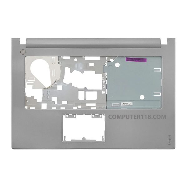 قاب کنار کیبرد لپ تاپ لنوو IdeaPad Z400 نقره ای