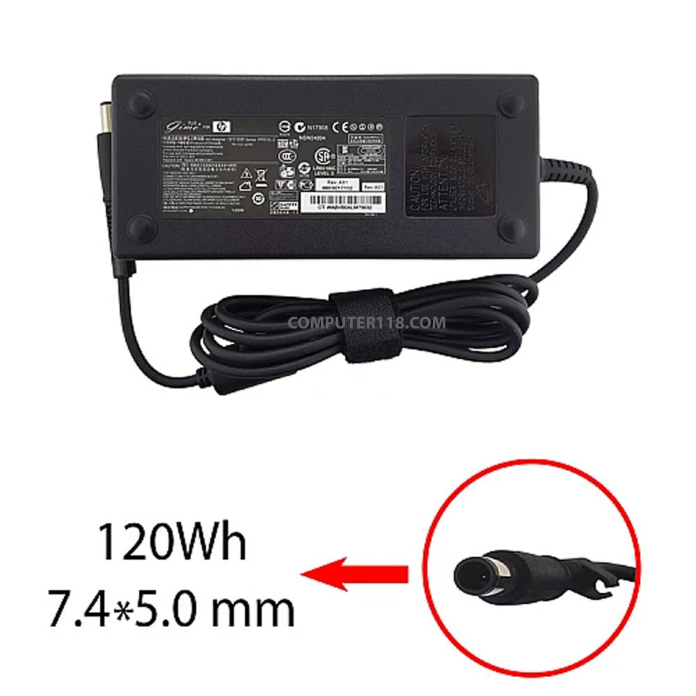 آداپتور لپ تاپ اچ پی 18.5V 6.5A سردلی