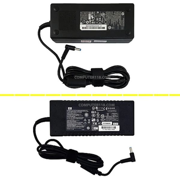 آداپتور لپ تاپ اچ پی 19.5V 6.15A سرفیش آبی 1