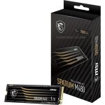 اس اس دی اینترنال ام اس آی مدل SPATIUM M480 PCIe 4.0 NVMe M.2 ظرفیت یک ترابایت