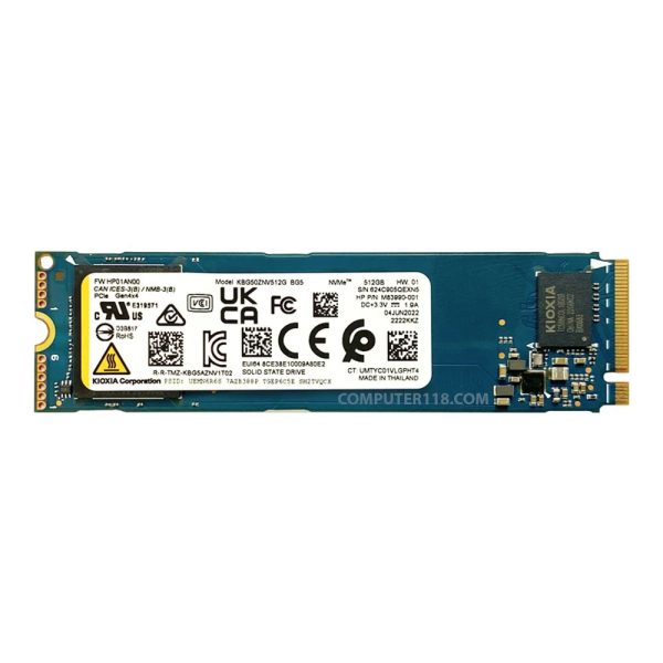 اس اس دی اینترنال کیوکسیا مدل BG5 NVMe ظرفیت 512 گیگابایت