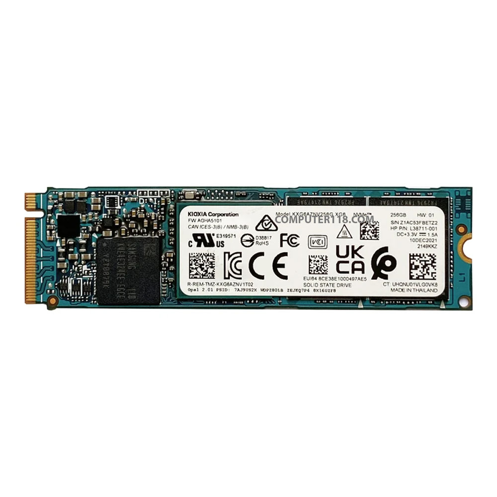 اس اس دی اینترنال کیوکسیا مدل XG6 Series ظرفیت 256 گیگابایت