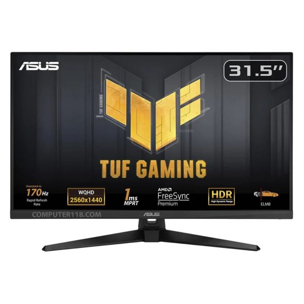 مانیتور گیمینگ 31.5 اینچ ایسوس مدل TUF GAMING VG32AQA1A