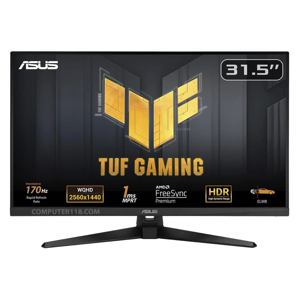 مانیتور گیمینگ 31.5 اینچ ایسوس مدل TUF GAMING VG32AQA1A