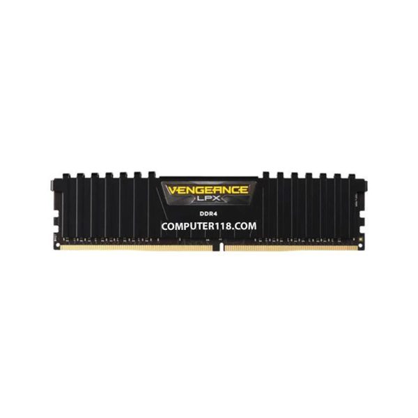رم دسکتاپ DDR4 تک کاناله 3200 مگاهرتز CL16 کورسیر مدل VENGEANCE LPX ظرفیت 8گیگابایت