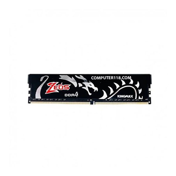 رم دسکتاپ DDR4 تک کاناله 3200 مگاهرتز CL16 کینگ مکس مدل Zeus Dragon ظرفیت 8 گیگابایت