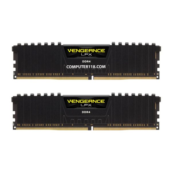 رم دسکتاپ DDR4 دو کاناله 3200 مگاهرتز CL16 کورسیر مدل Vengeance LPX ظرفیت 16 گیگابایت